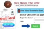 Bihar Board 12th Admit Card 2025